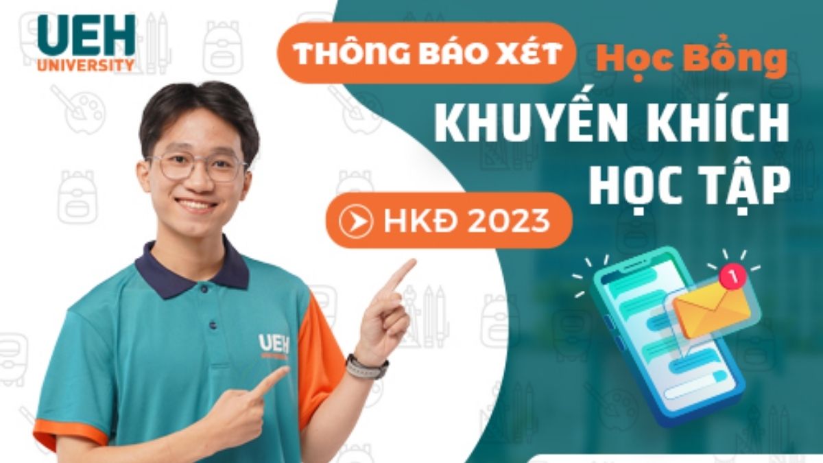 Thông tin về chính sách học bổng tại UEH