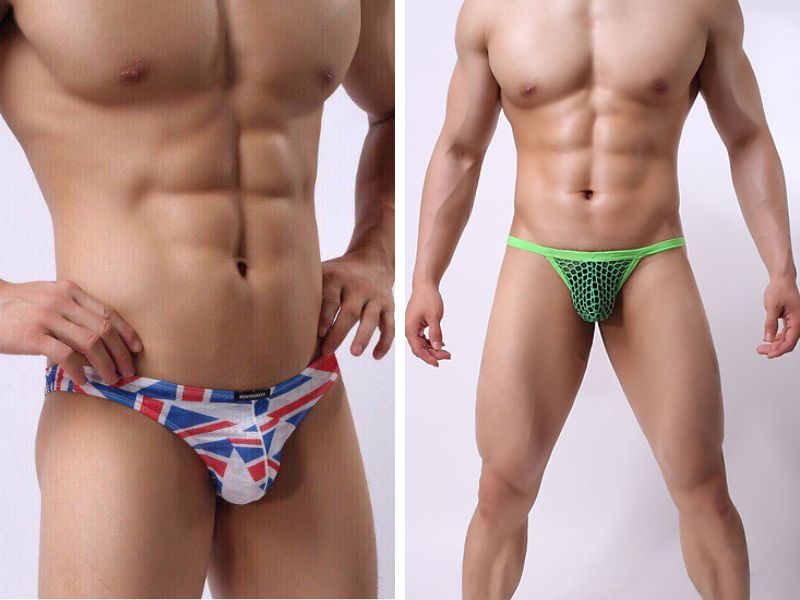 Quần lọt khe nam xẻ đáy sexy