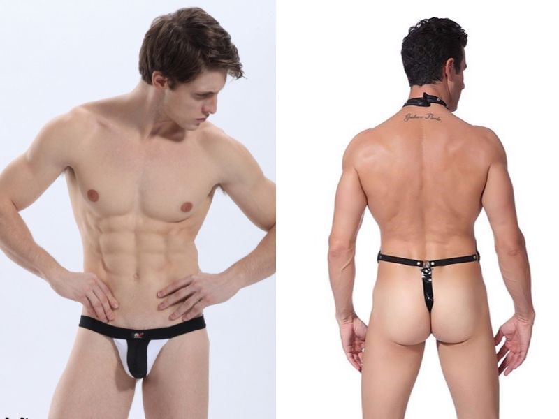 Quần lọt khe ngọc trai ấn tượng