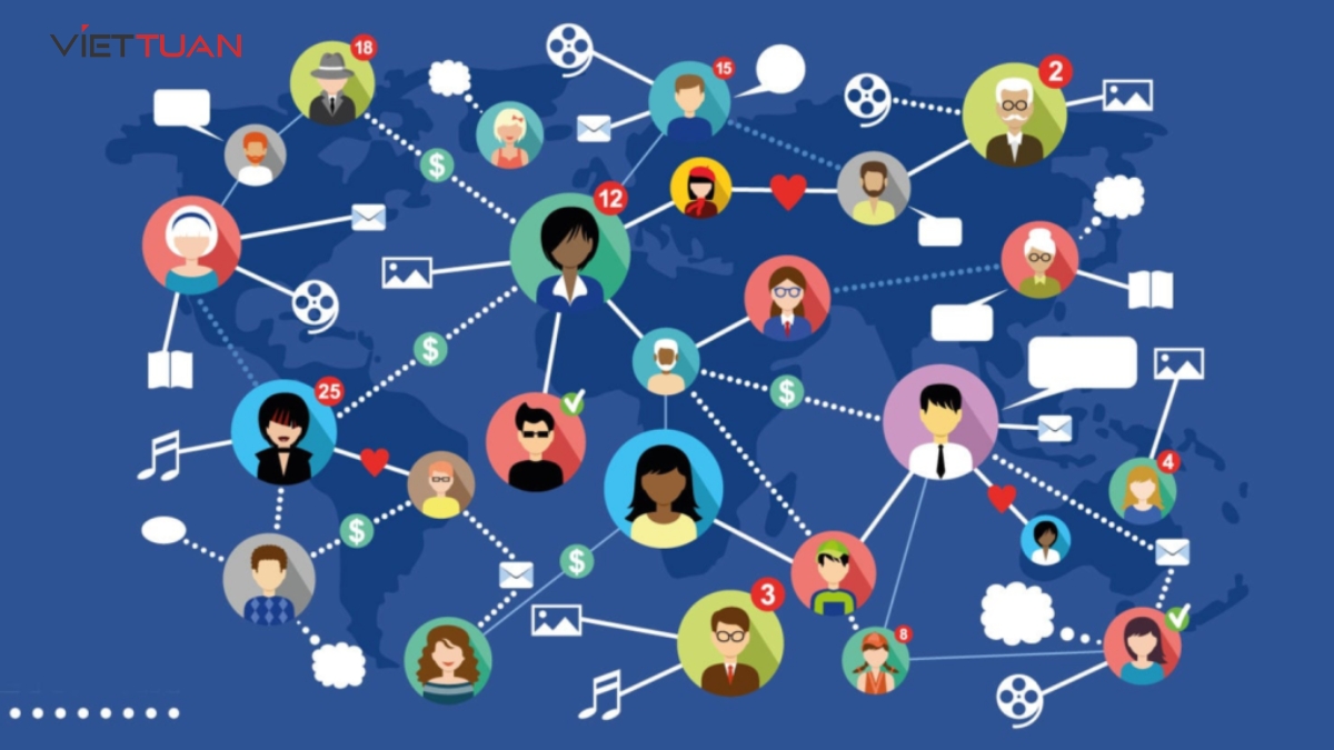 Internet ta có thể thực hiện đa dạng các hoạt động từ nhắn tin, gọi điện, gọi video hoàn toàn miễn phí