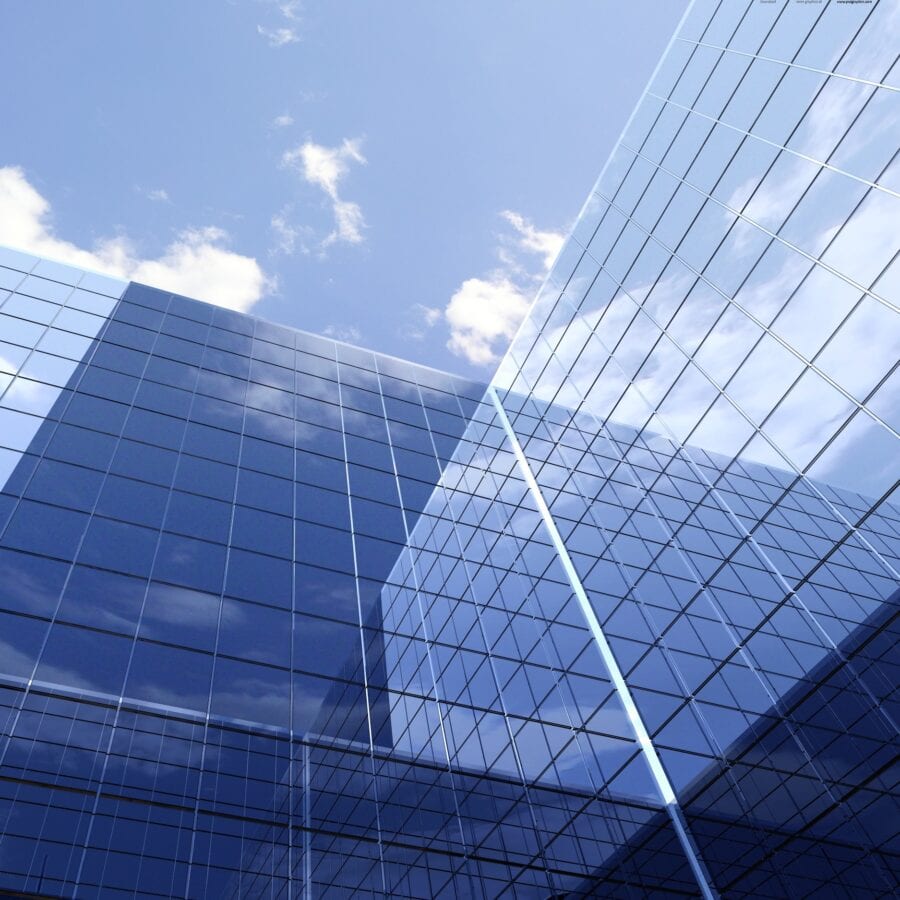 Mặt dựng nhôm kính được sử dụng cho các tòa nhà cao tầng