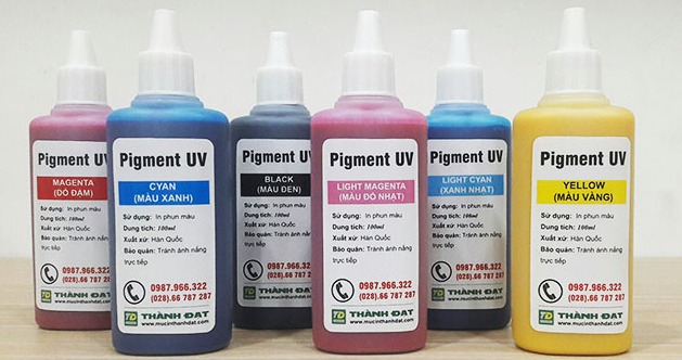 Mực dầu Pigment