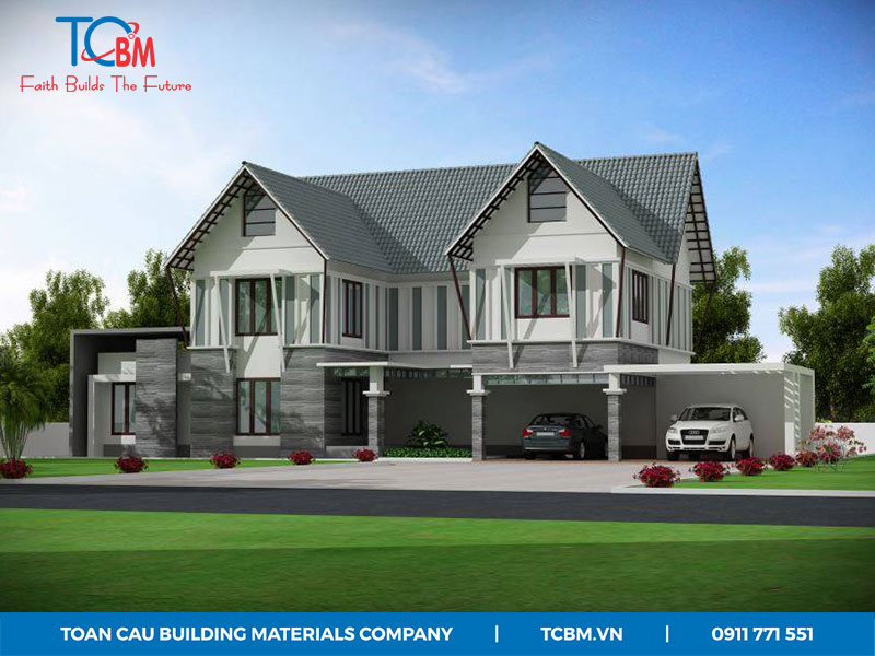 Cách tính chiều cao mái Thái và độ dốc mái Thái chuẩn nhất