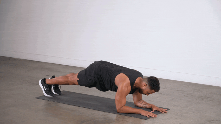 Mô phỏng động tác plank