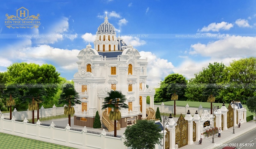 Các thành phần chính được thiết kế và thi công liên kết với nhau tạo nên tính thẩm mỹ và bền vững cho nhà ở