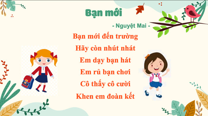 Những bài thơ về tình bạn 4 câu