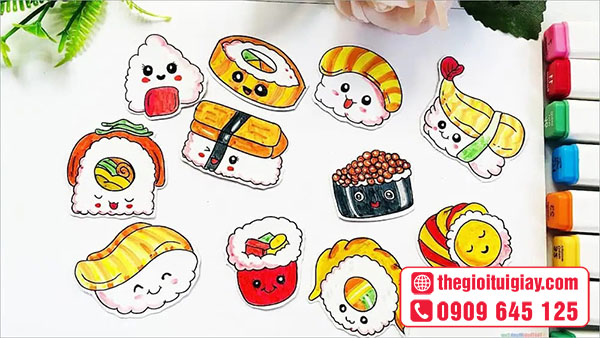 Mẫu Sticker Cute 10