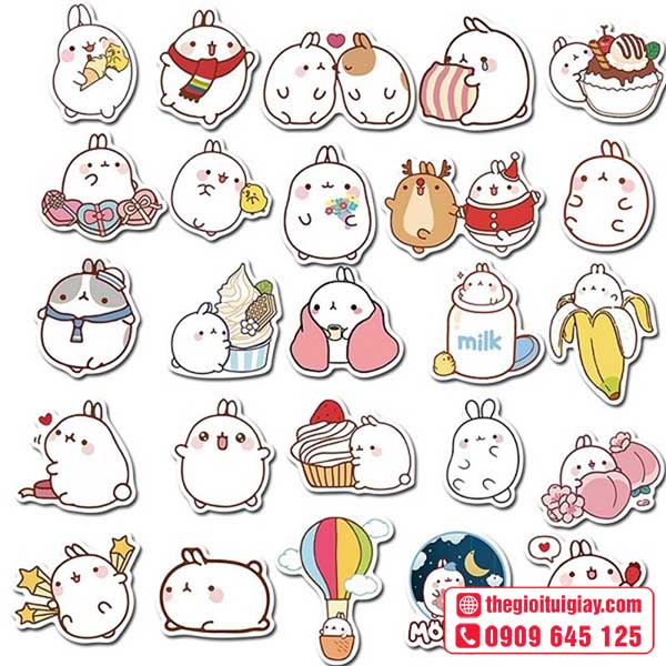 Thế Giới Túi Giấy - Địa chỉ mua, in sticker cute uy tín tại Việt Nam