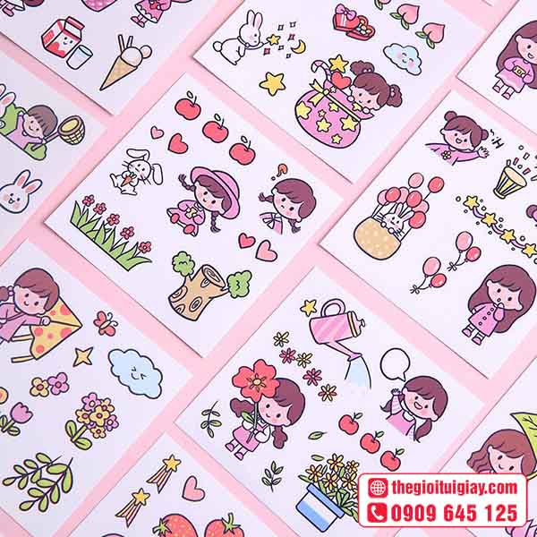 Mẫu Sticker Cute 8
