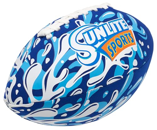 Sunlite Sports Waterproof Football, Outdoor Play, For Pool Beach Lake Park Water Toy, For Kids Children Teens Adults, Family Fun