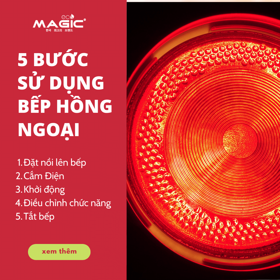 5 Cách Sử Dụng Bếp Hồng Ngoại Đúng Và Tiết Kiệm Điện 1
