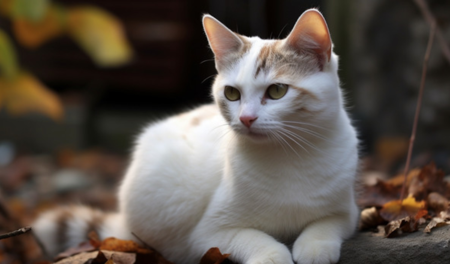 Đại ca mèo lông trắng siêu quyền lực