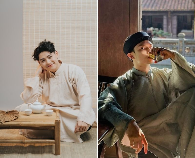 chụp ảnh tết nam