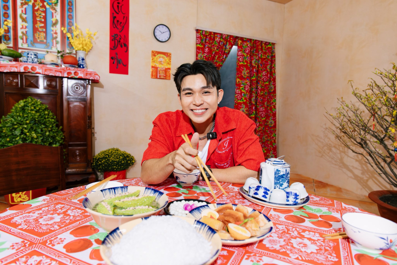 chụp ảnh tết cho nam