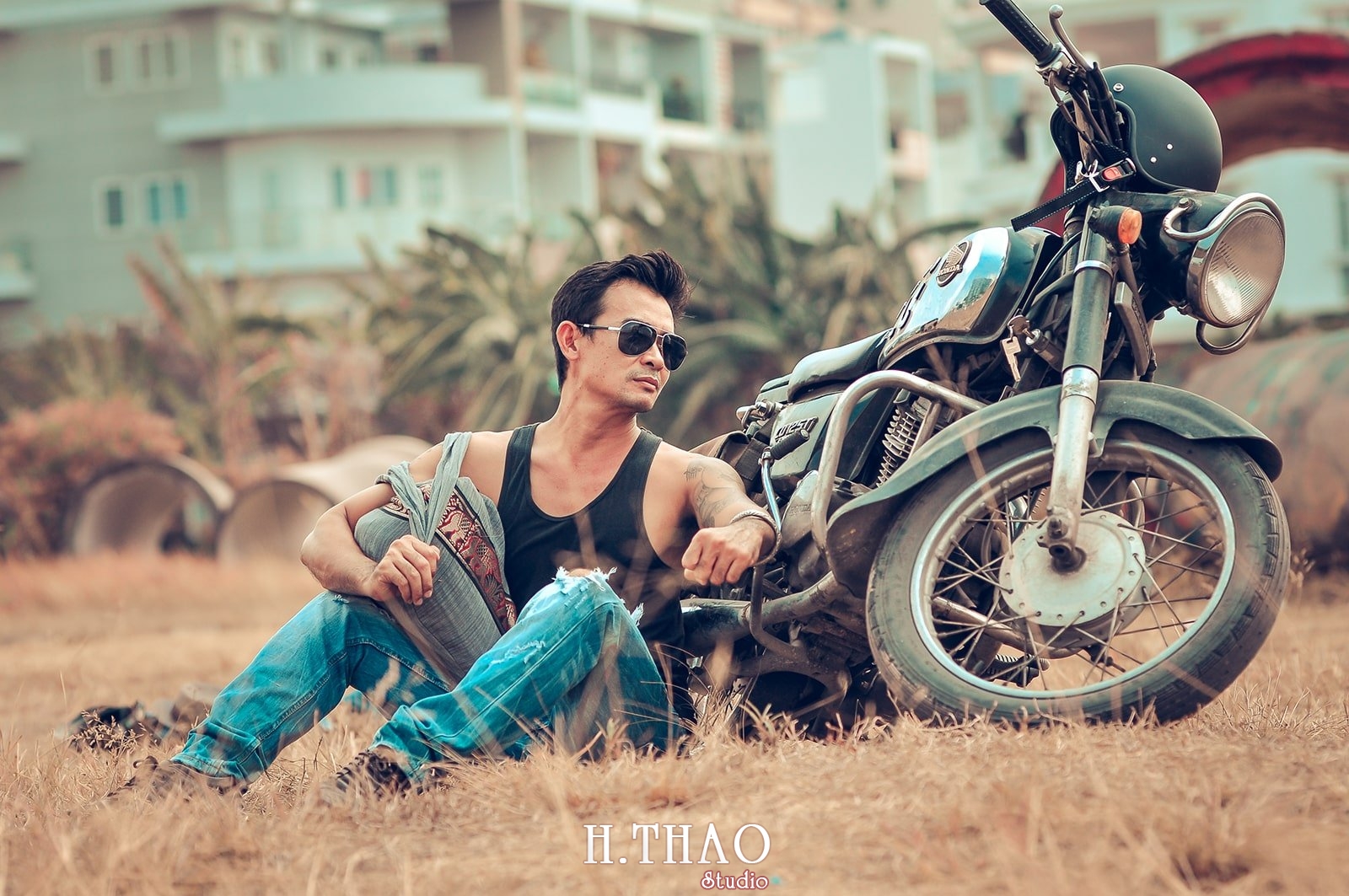 Anh nghe thuat ca tinh 16 - 35 cách tạo dáng chụp ảnh nam ngầu chất ngất - HThao Studio