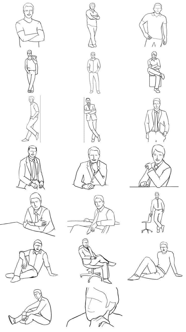 tao dang chup anh Nam 1 - 35 cách tạo dáng chụp ảnh nam ngầu chất ngất - HThao Studio