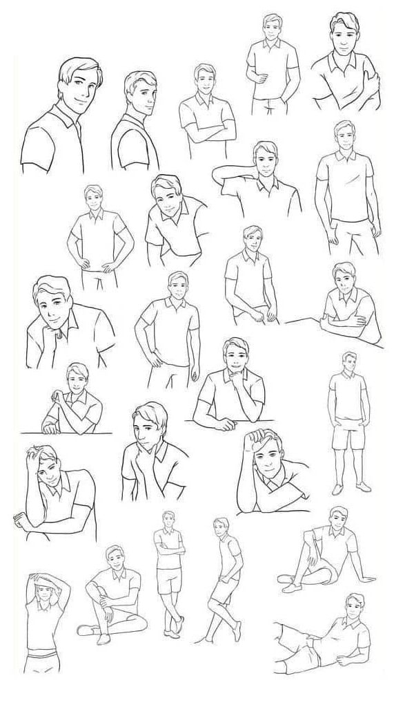 tao dang chup anh Nam 2 - 35 cách tạo dáng chụp ảnh nam ngầu chất ngất - HThao Studio