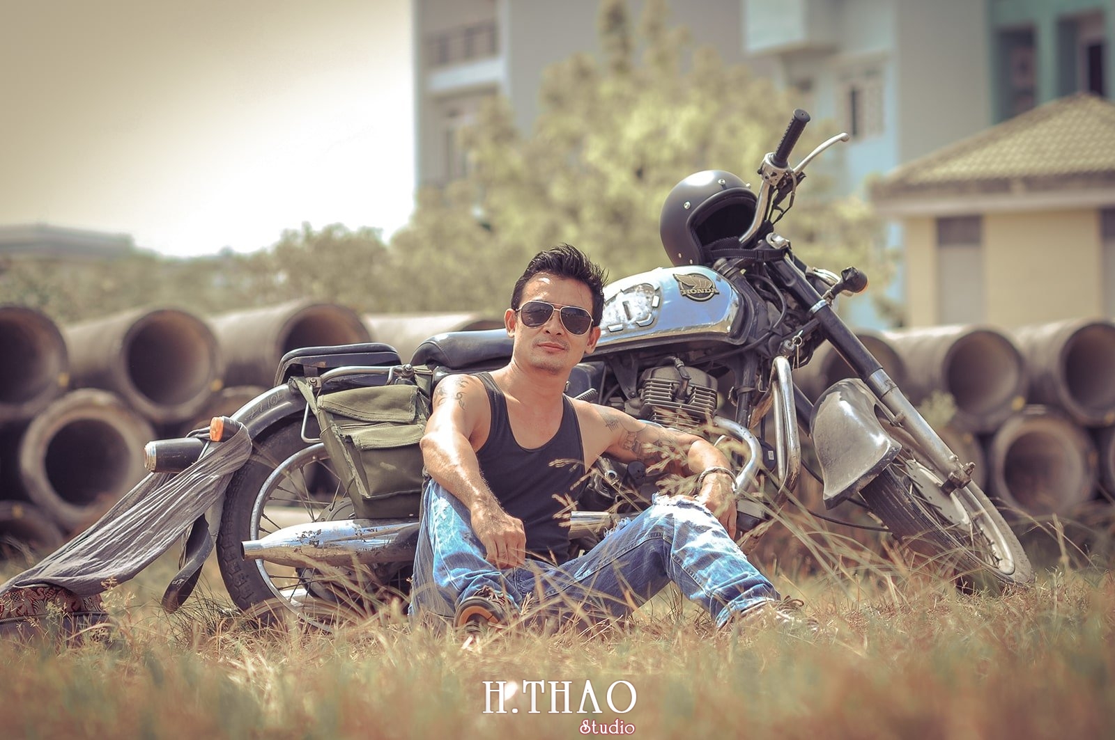 Anh nghe thuat ca tinh 19 - 35 cách tạo dáng chụp ảnh nam ngầu chất ngất - HThao Studio