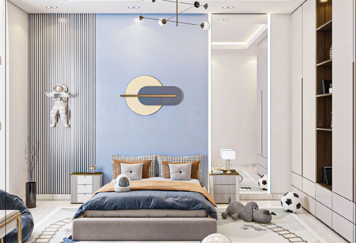 phòng ngủ cho bé trai 15 tuổi