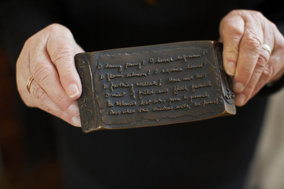 ‘It seemed to me miraculous that you could actually hear Shakespeare or Keats speaking from the page’