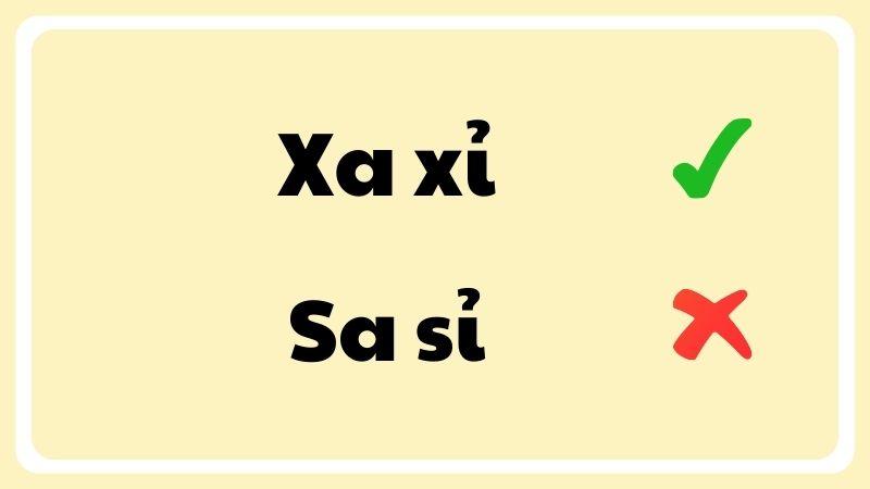 Xa xỉ hay sa sỉ đúng chính tả?