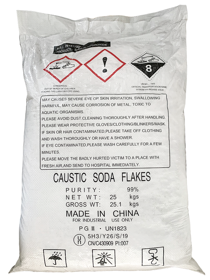 XÚT 99% NAOH TRUNG QUỐC