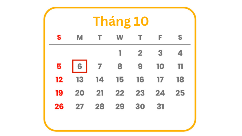 Tết trung thu 2025 rơi vào ngày 06 tháng 10