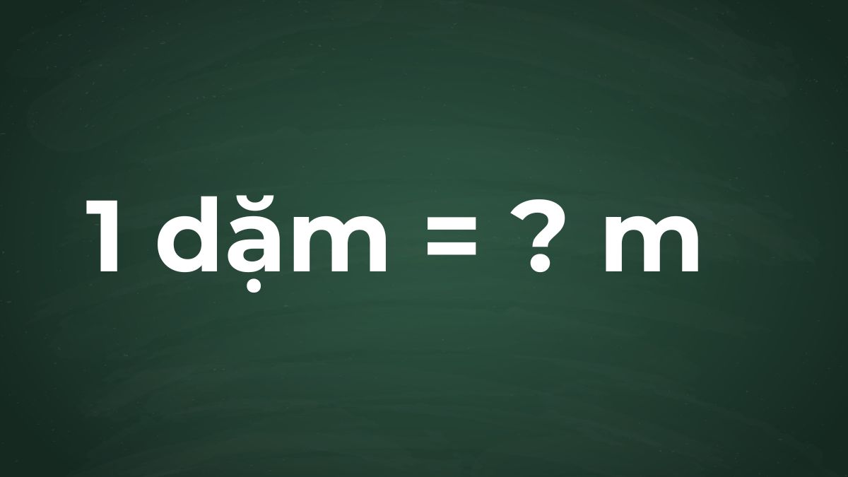1 dặm bằng bao nhiêu mét?