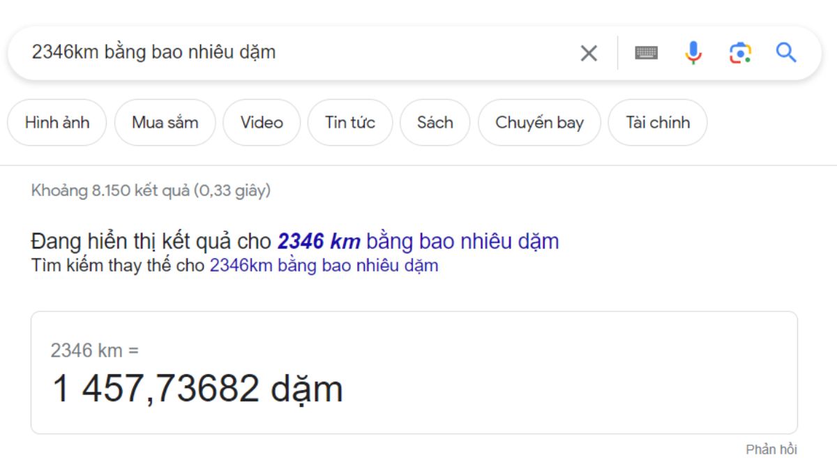 Cách chuyển đổi dặm sang các đơn vị khác dễ dàng