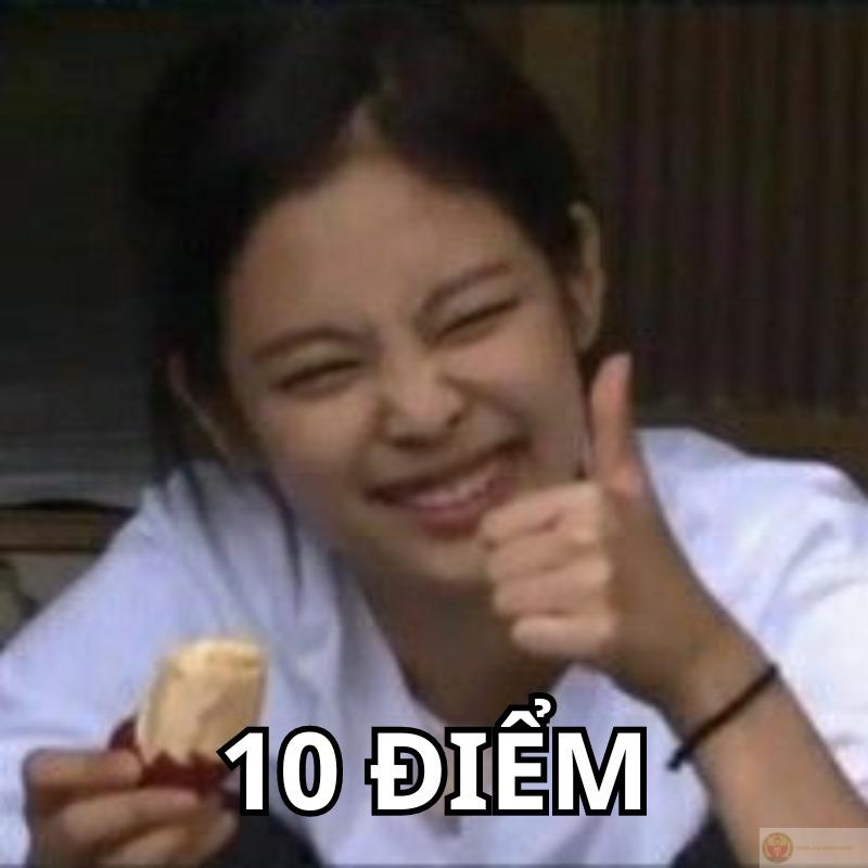 Biểu cảm này nên được in vào sách 10 điểm