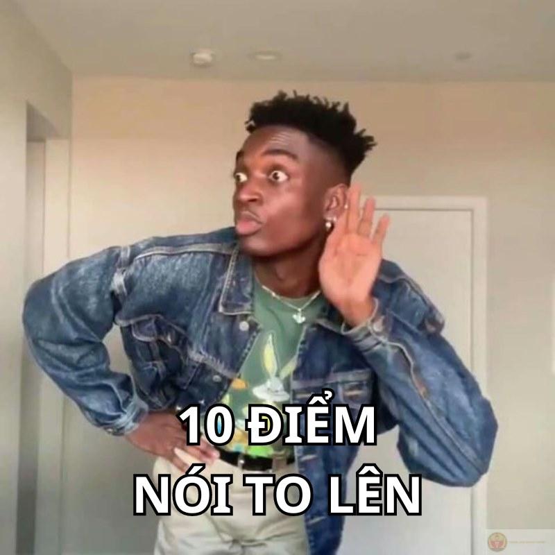 Không thể không 10 điểm cho sự duyên dáng này