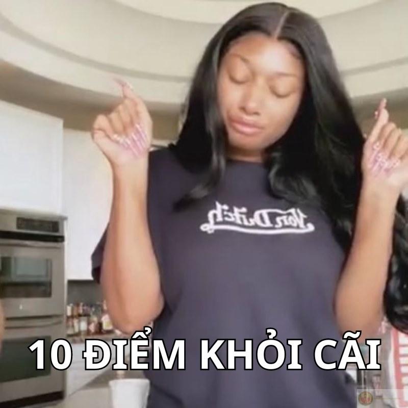 Câu trả lời mặn mòi quá, 10 điểm gấp