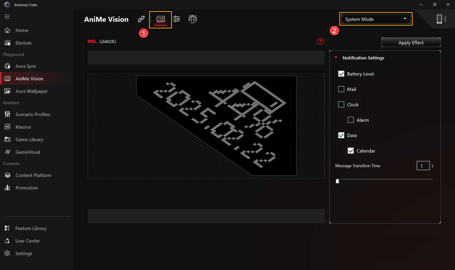 [Máy tính xách tay chơi game] Giới thiệu màn hình AniMe Vision