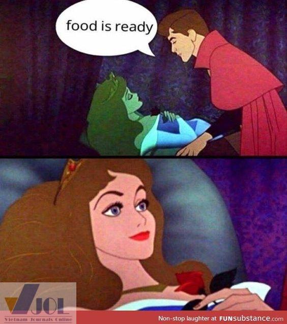 Công chúa không mất tích, chỉ đang ngủ thôi