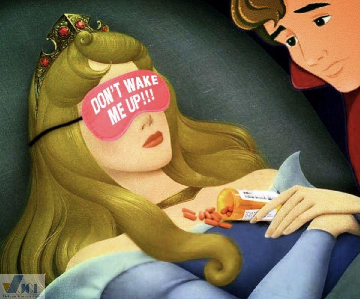 Ngủ mà cũng bị nói nhiều, công chúa mệt á