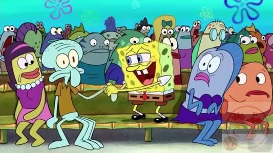 spongebob meme thú vị