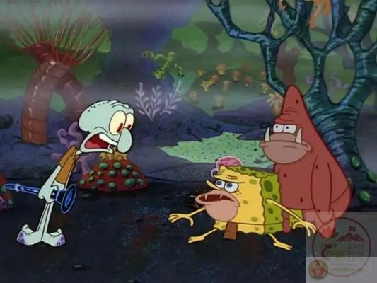 spongebob meme cười bể bụng