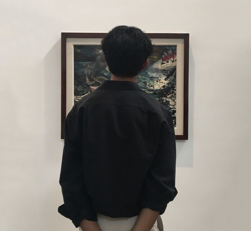 Ảnh chụp sau lưng đầy phong cách cho bạn nam