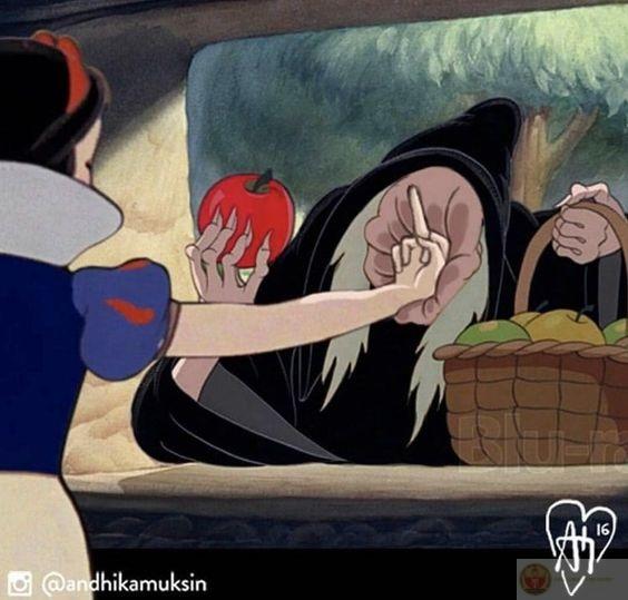 Meme công chúa và phù thủy