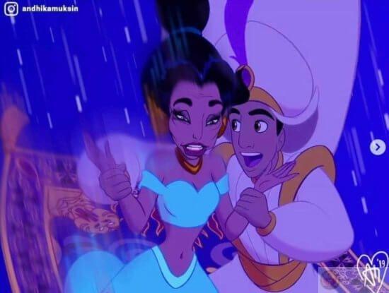 Meme công chúa vui