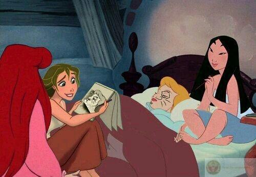 Meme Disney công chúa