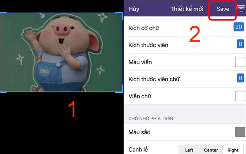 Cuối cùng nhấn Choose và Save để lưu