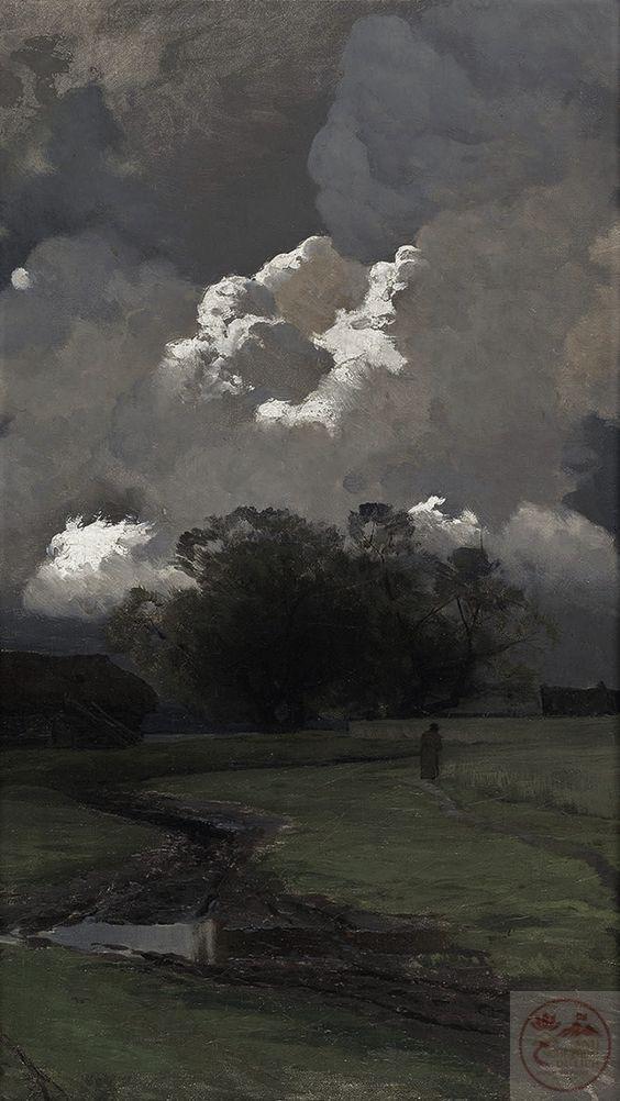 Mây trôi lặng lẽ như chở theo nỗi buồn không tên