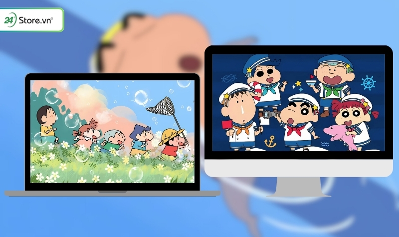 Hình nền Shin Cậu Bé Bút Chì cho máy tính