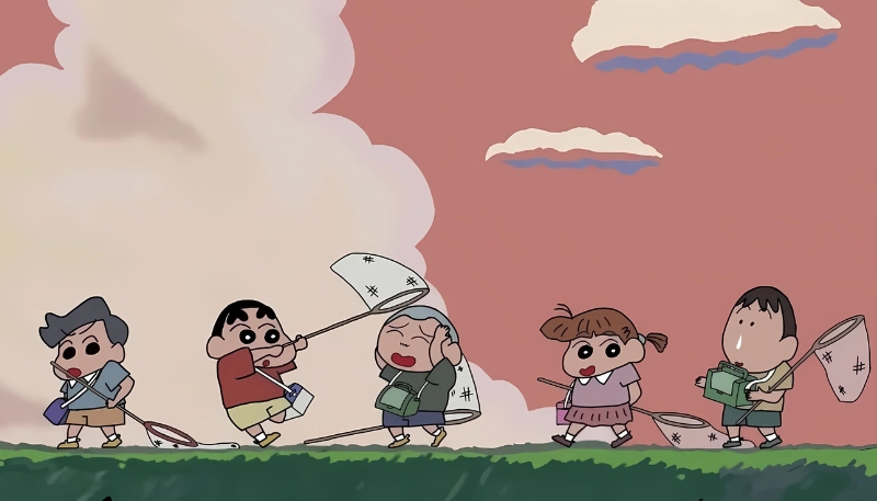 Hình nền máy tính Shin Cậu Bé Bút Chì 4K