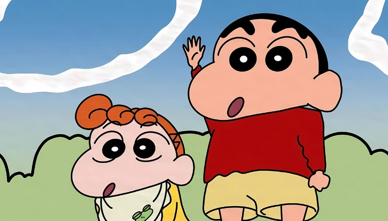 Hình nền máy tính Shin Cậu Bé Bút Chì cute