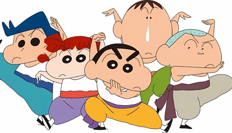 Hình nền laptop Shin Cậu Bé Bút Chì