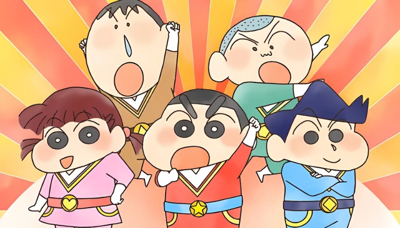 Hình nền Shin Cậu Bé Bút Chì 4K