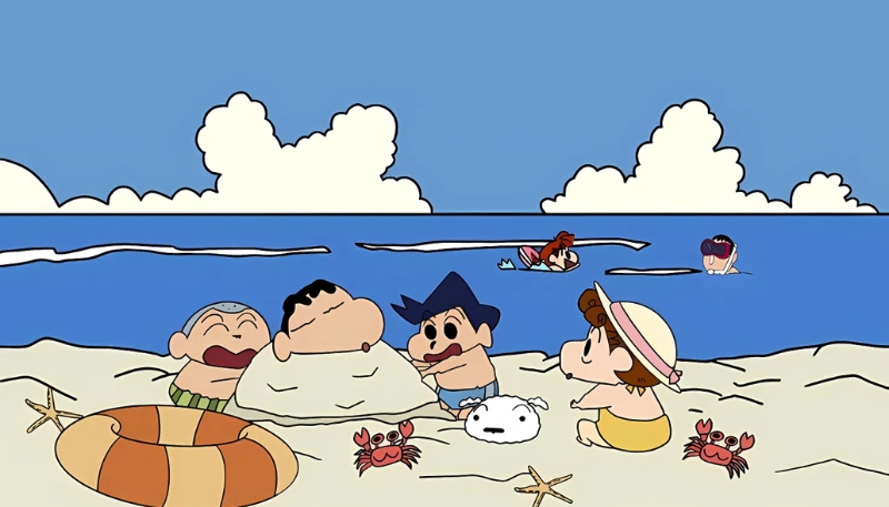 Hình nền máy tính Shin và những người bạn