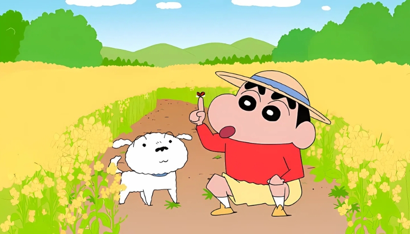 Hình nền điện thoại 4K Shin Cậu Bé Bút Chì